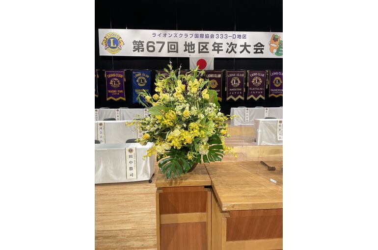 【舞台・ステージ用の生花】
